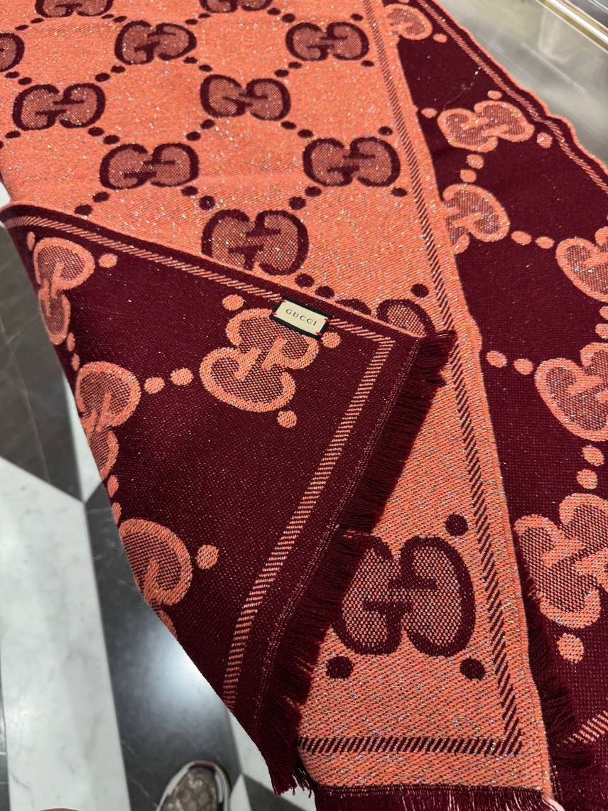 GUCCI Scarves side view - Women's luxury Accessories