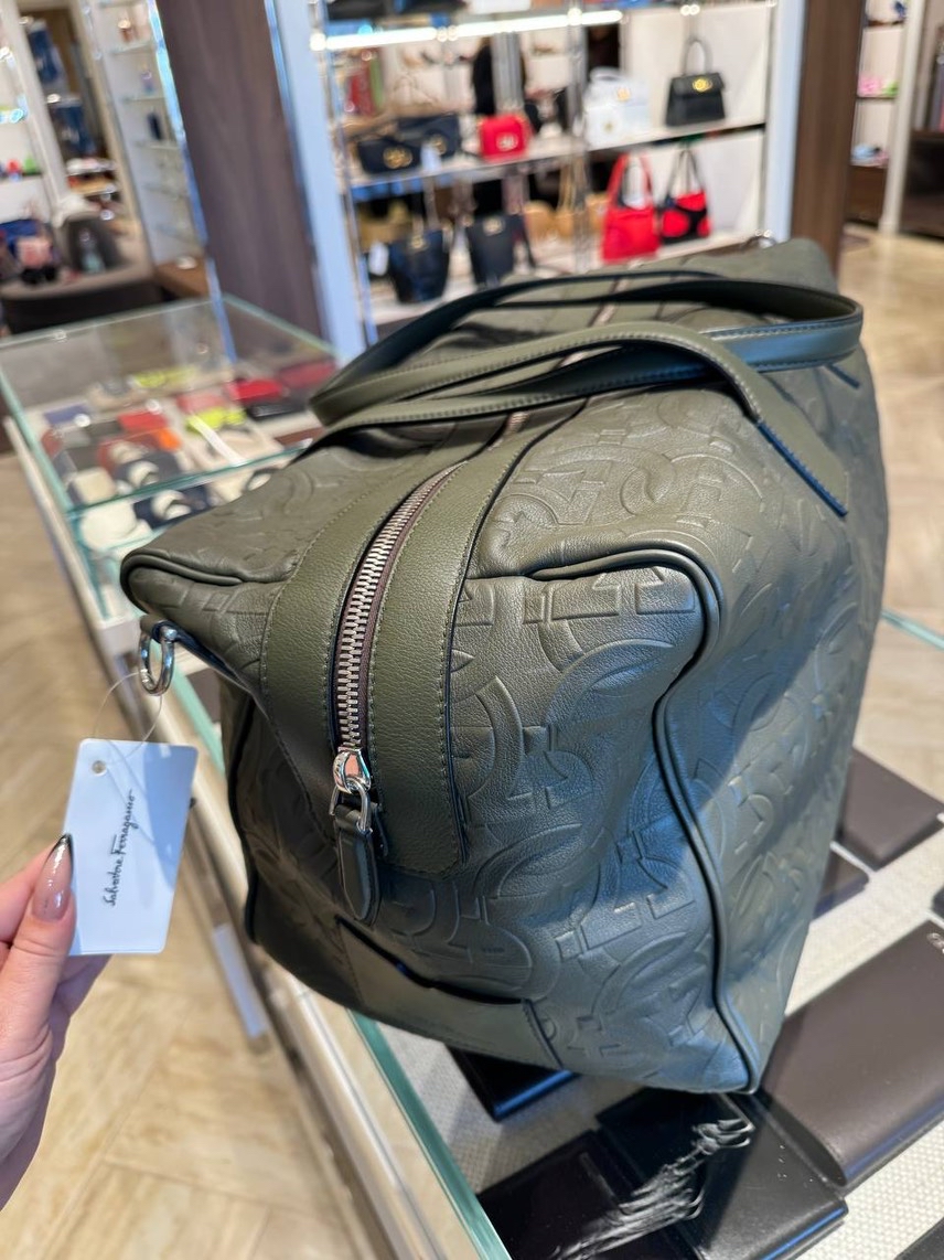 SALVATORE FERRAGAMO Travel bags side view - Men's luxury Bags