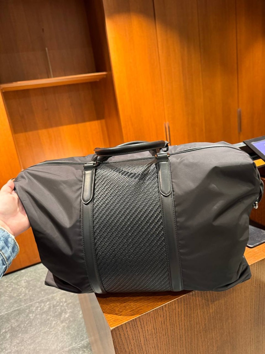 ERMENEGILDO ZEGNA Travel bags front view - Men's luxury Bags