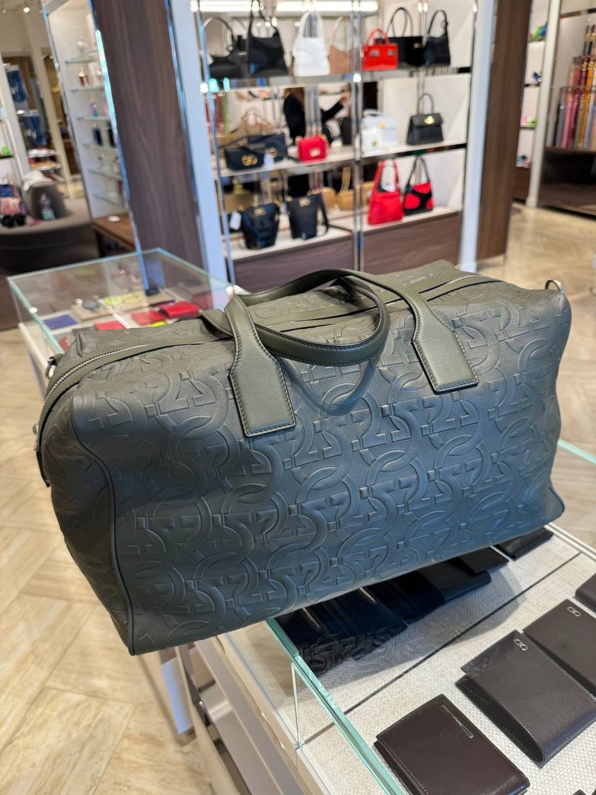 SALVATORE FERRAGAMO Travel bags front view - Men's luxury Bags
