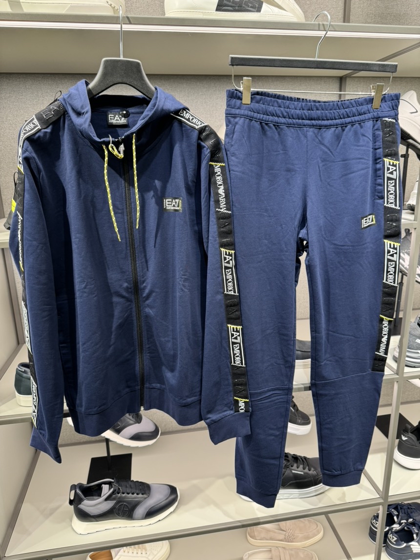 EMPORIO ARMANI Activewear side view - Men's luxury Clothes