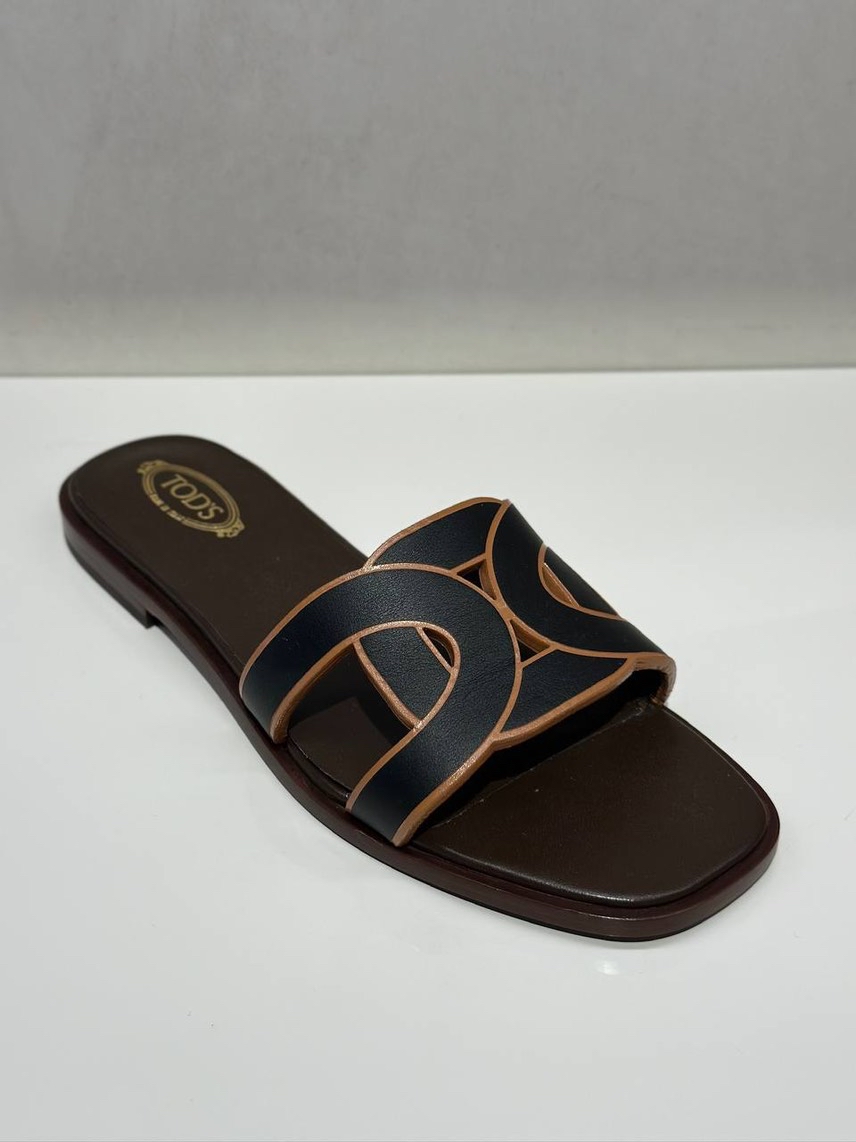 TOD'S Slides front view - Women's luxury Shoes