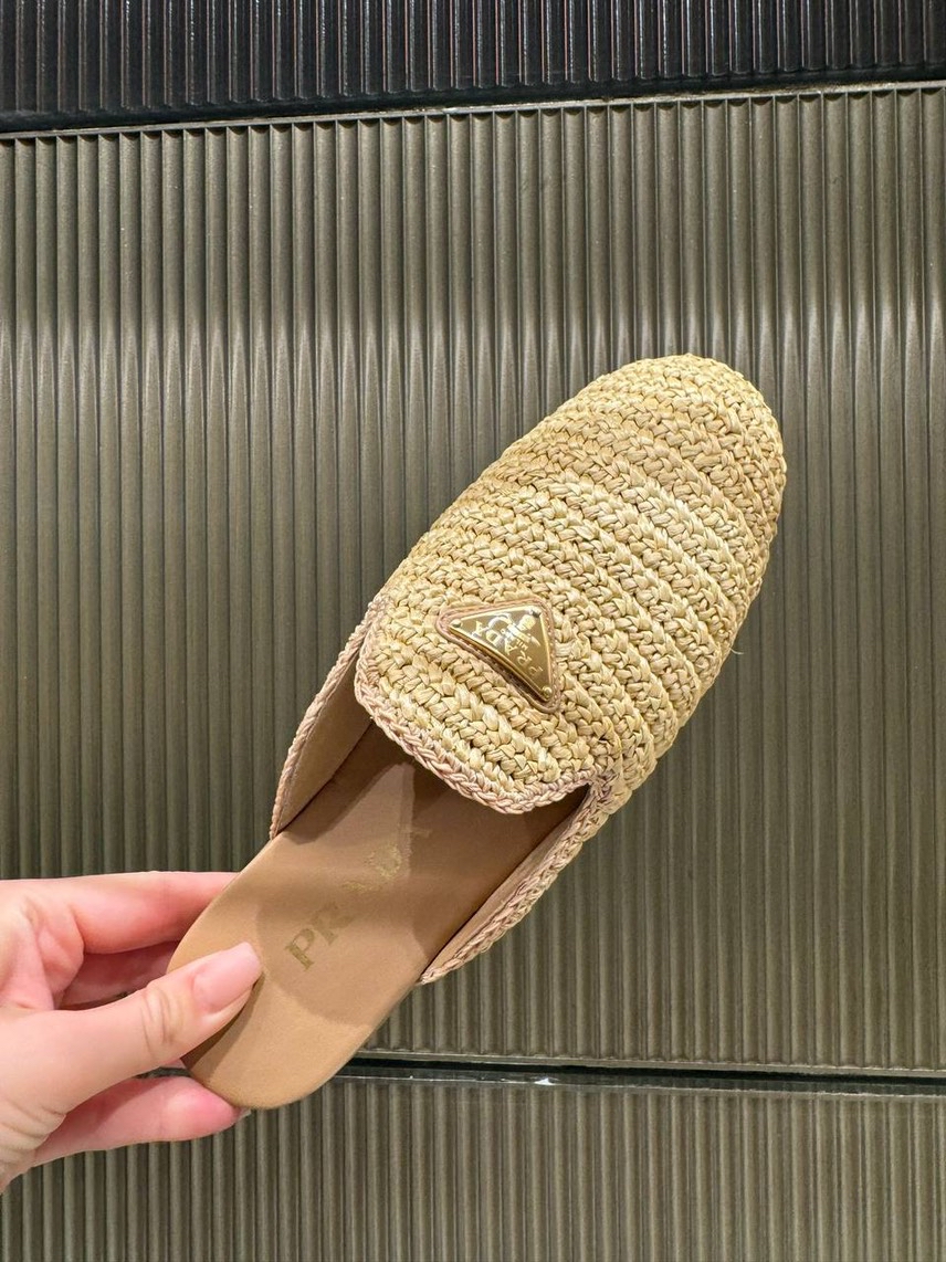 PRADA Mules front view - Women's luxury Shoes