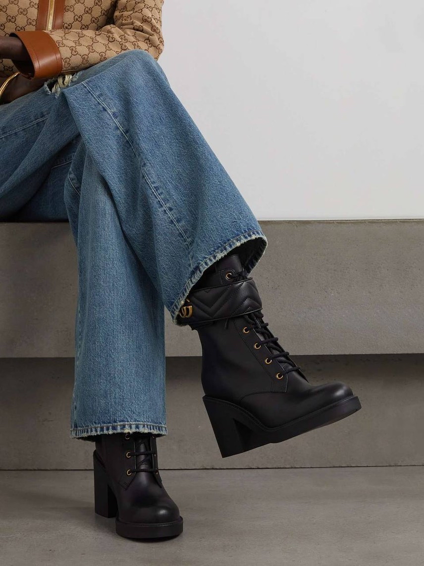 GUCCI Boots side view - Women's luxury Shoes