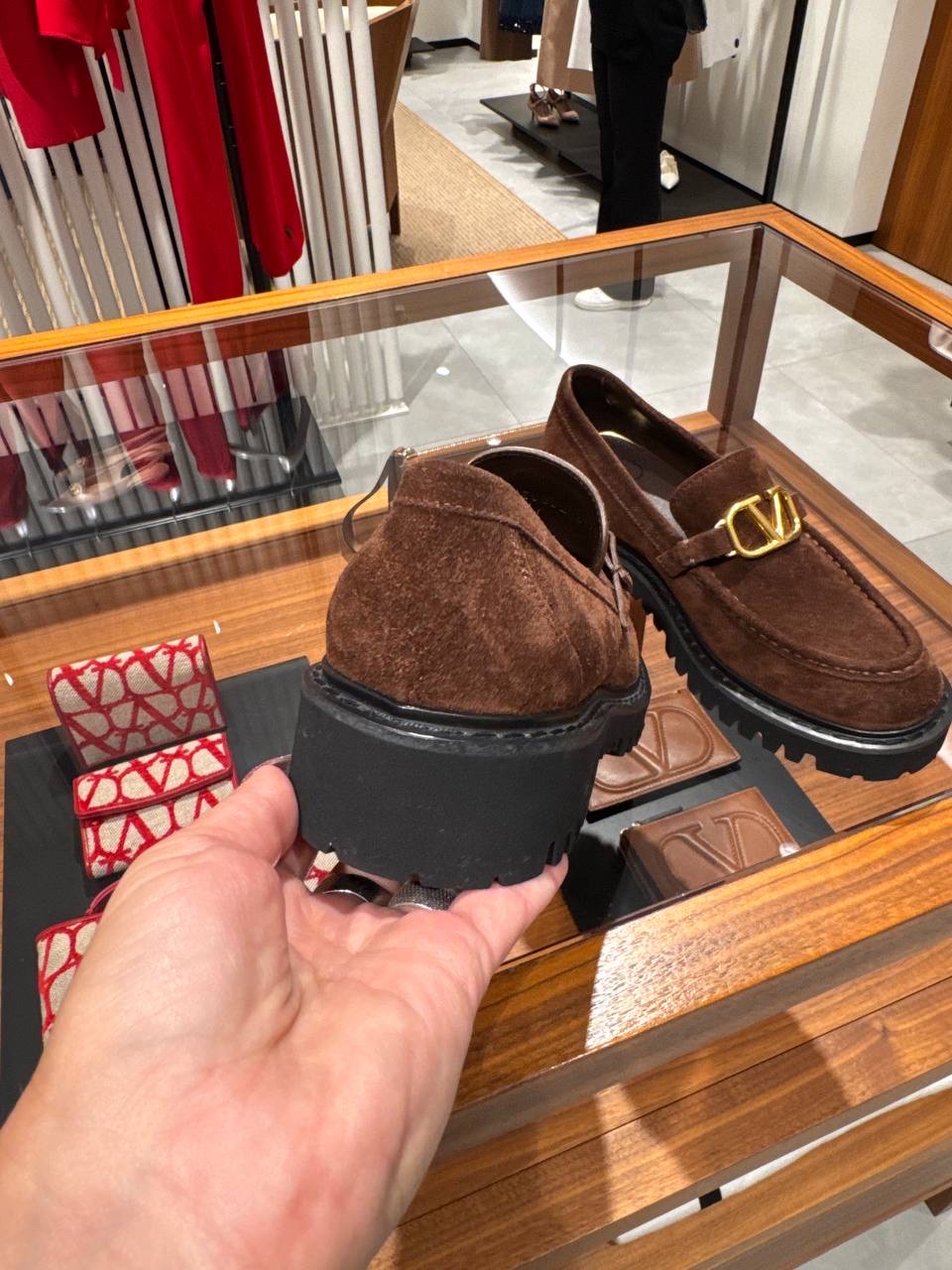 VALENTINO GARAVANI Loafers side view - Women luxury Shoes