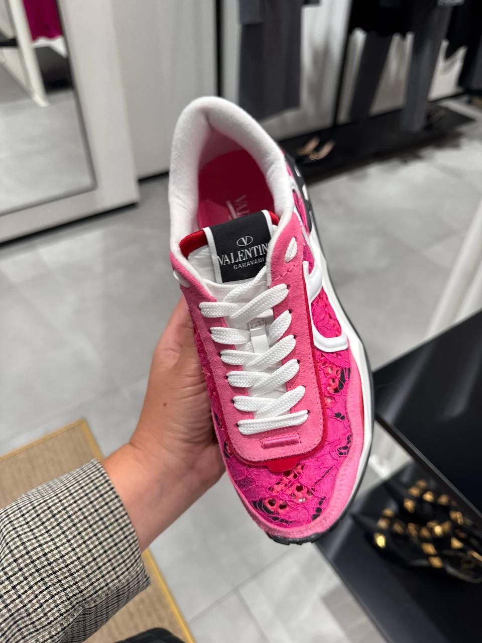 VALENTINO GARAVANI Sneakers side view - Women luxury Shoes