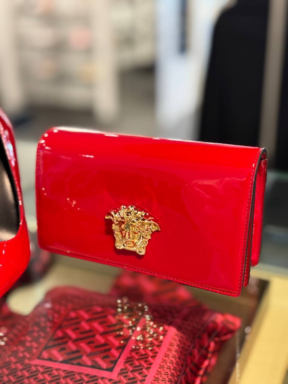 VERSACE Pumps side view - Women luxury Shoes