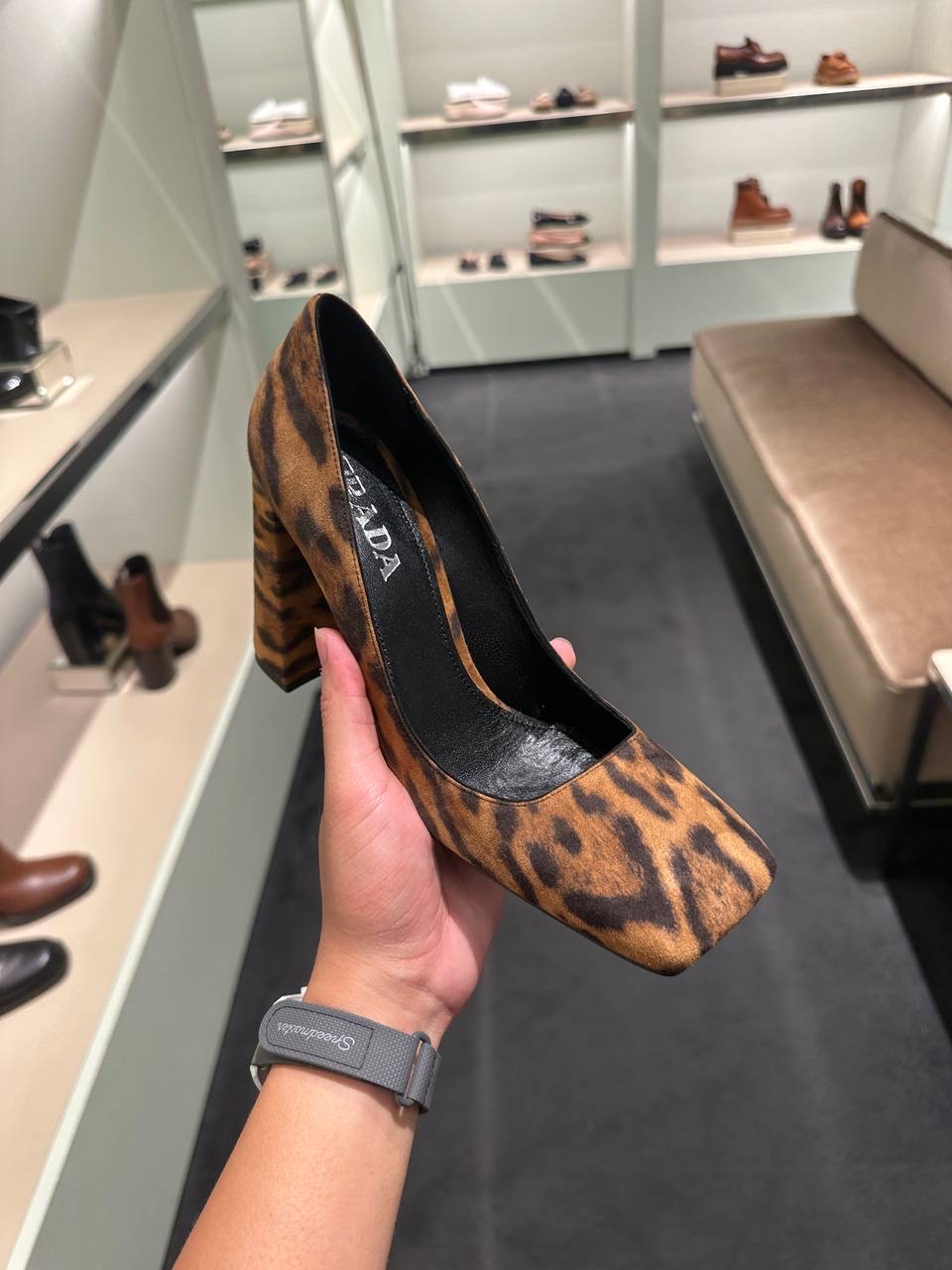 PRADA Pumps front view - Women luxury Shoes