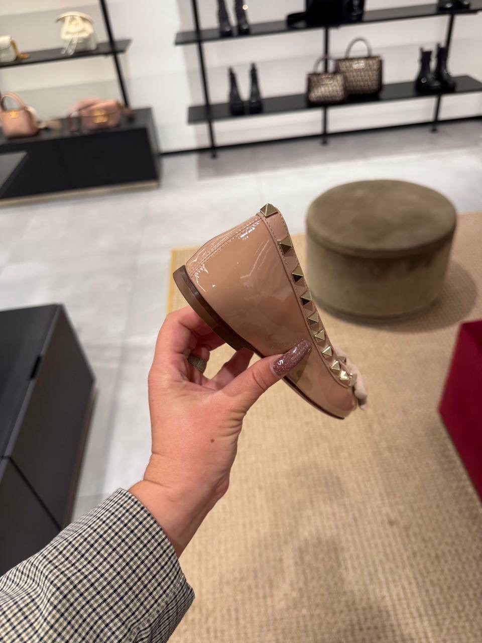 VALENTINO GARAVANI Ballerinas side view - Women luxury Shoes