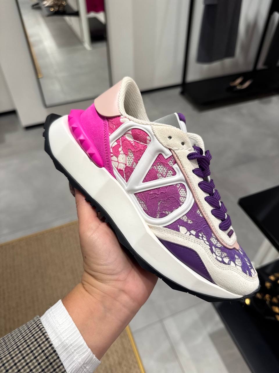 VALENTINO GARAVANI Sneakers front view - Women luxury Shoes