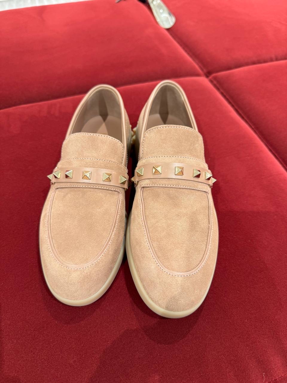 VALENTINO GARAVANI Moccasins side view - Women luxury Shoes
