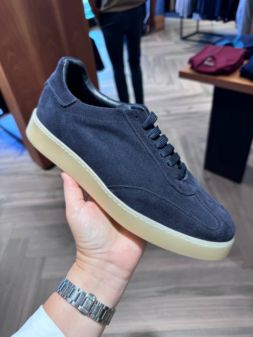 CORNELIANI Sneakers side view - Men's luxury Shoes