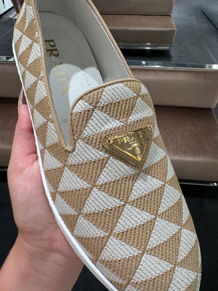 PRADA Espadrilles side view - Women's luxury Shoes