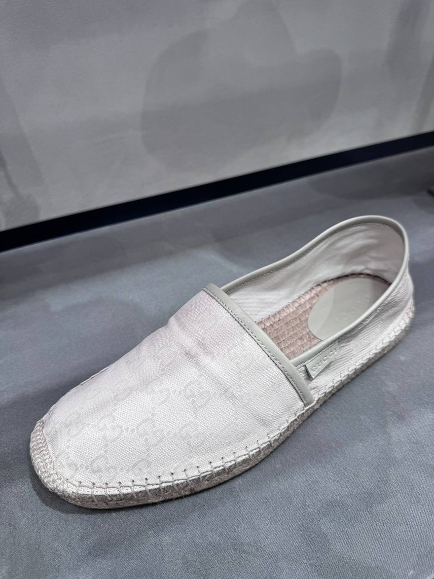 GUCCI Espadrilles side view - Men's luxury Shoes
