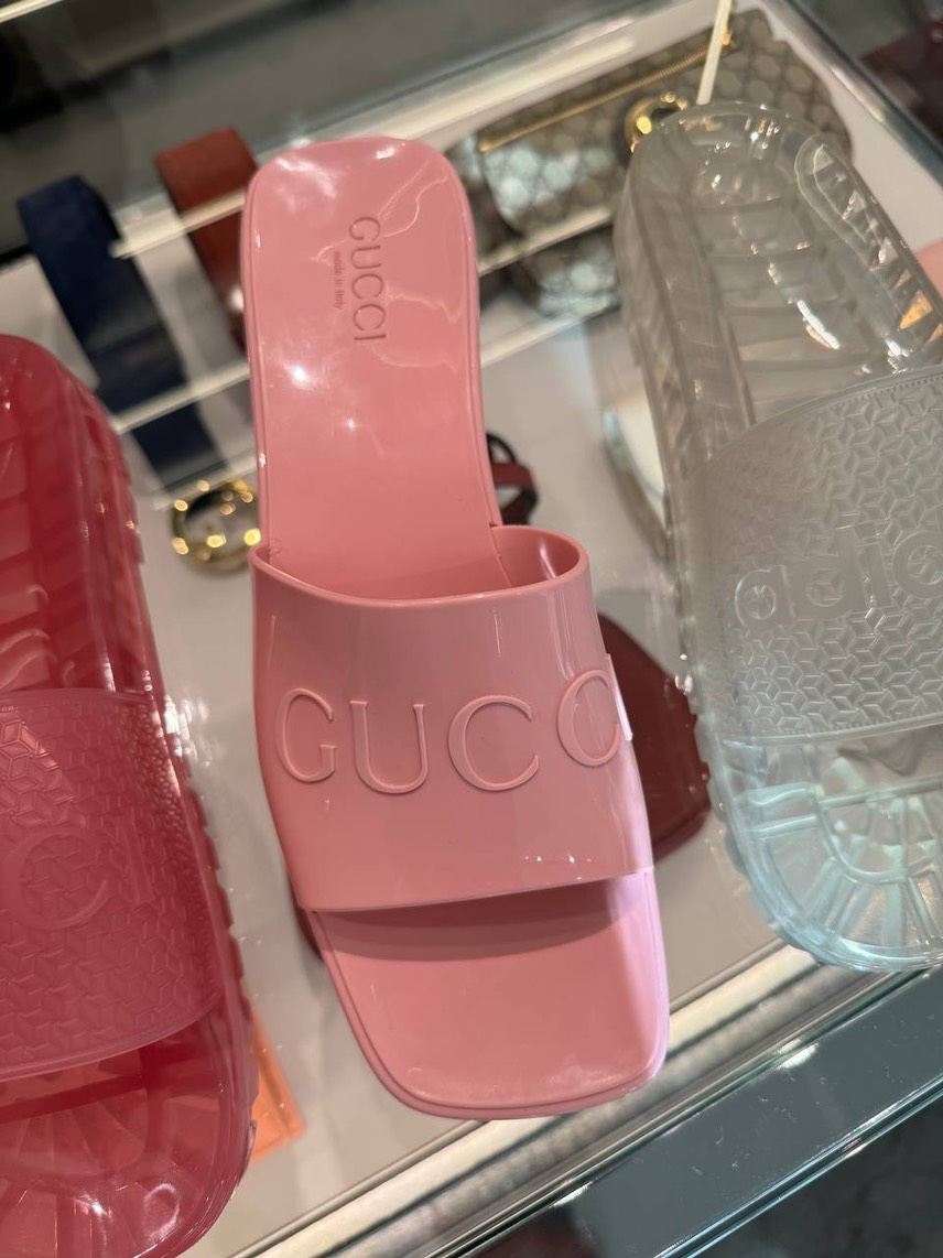 GUCCI Sandals side view - Women's luxury Shoes