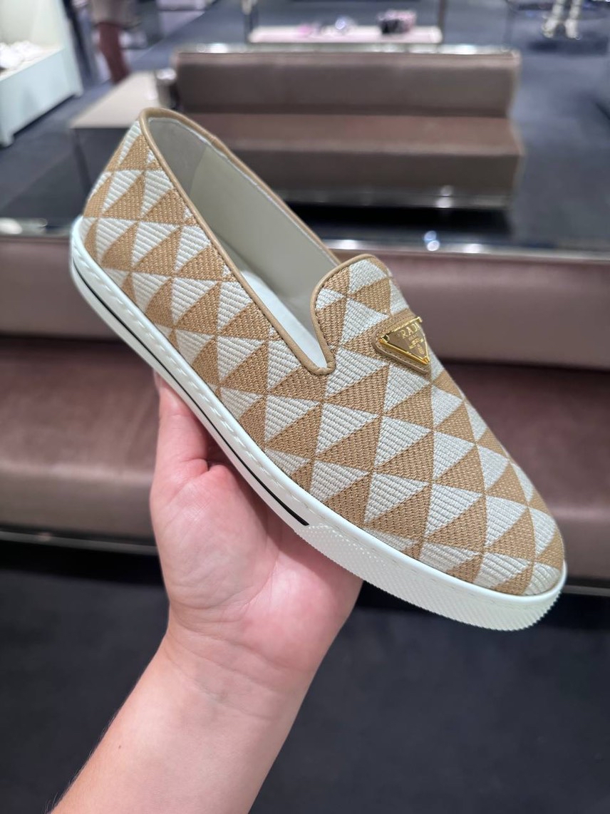 PRADA Espadrilles front view - Women's luxury Shoes