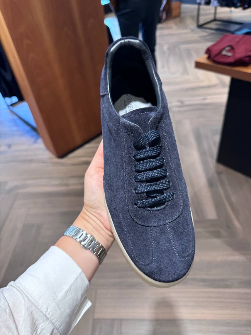 CORNELIANI Sneakers side view - Men's luxury Shoes