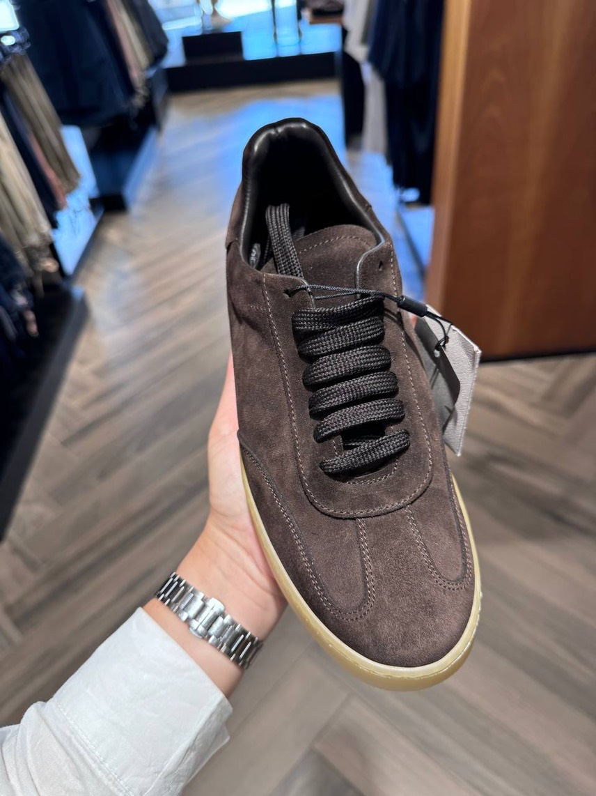 CORNELIANI Sneakers side view - Men's luxury Shoes