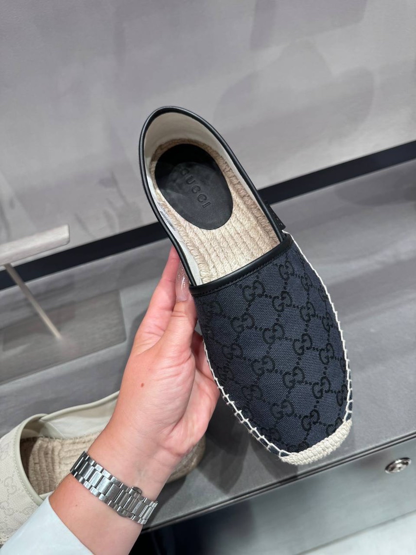 GUCCI Espadrilles side view - Men's luxury Shoes