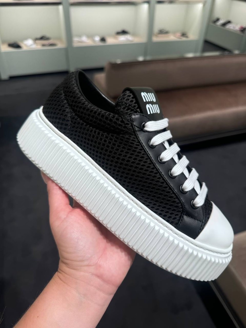 MIU MIU Sneakers front view - Women's luxury Shoes