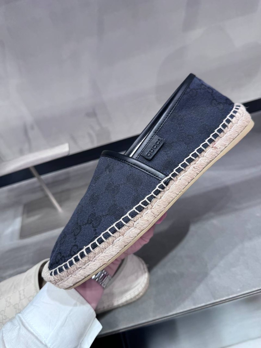 GUCCI Espadrilles front view - Men's luxury Shoes