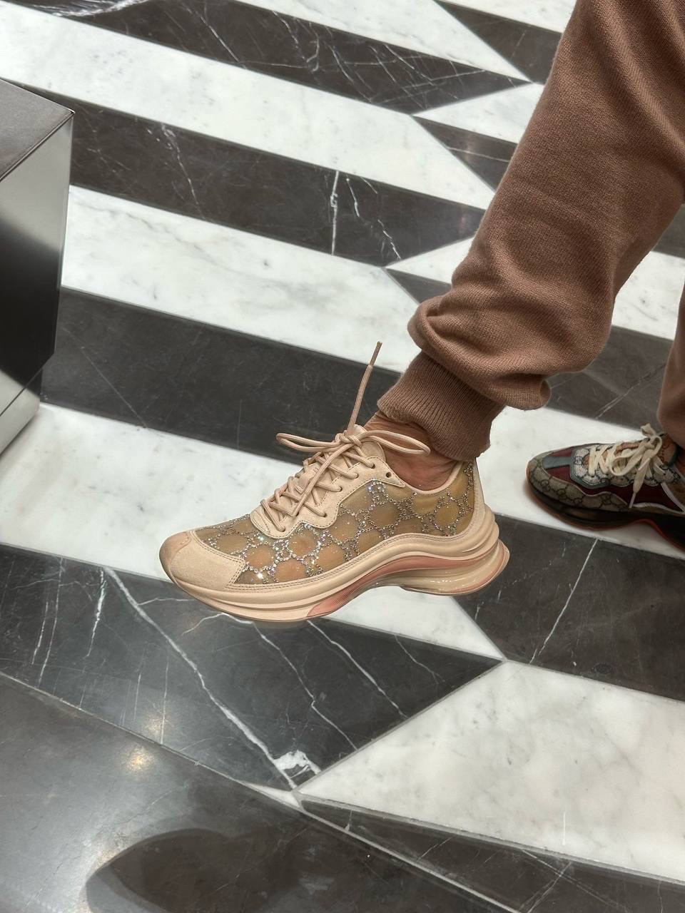 GUCCI Sneakers side view - Women's luxury Shoes