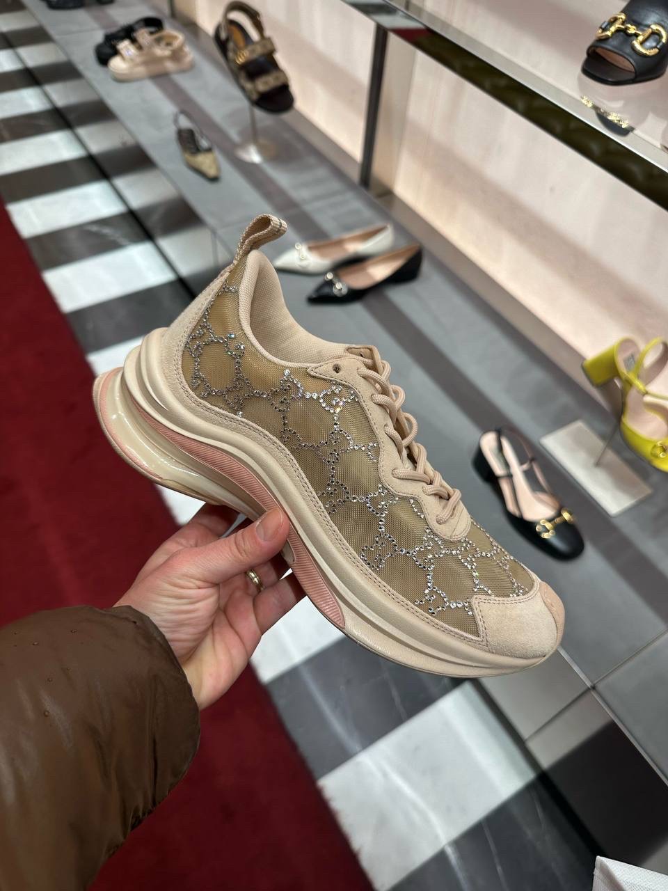 GUCCI Sneakers front view - Women's luxury Shoes
