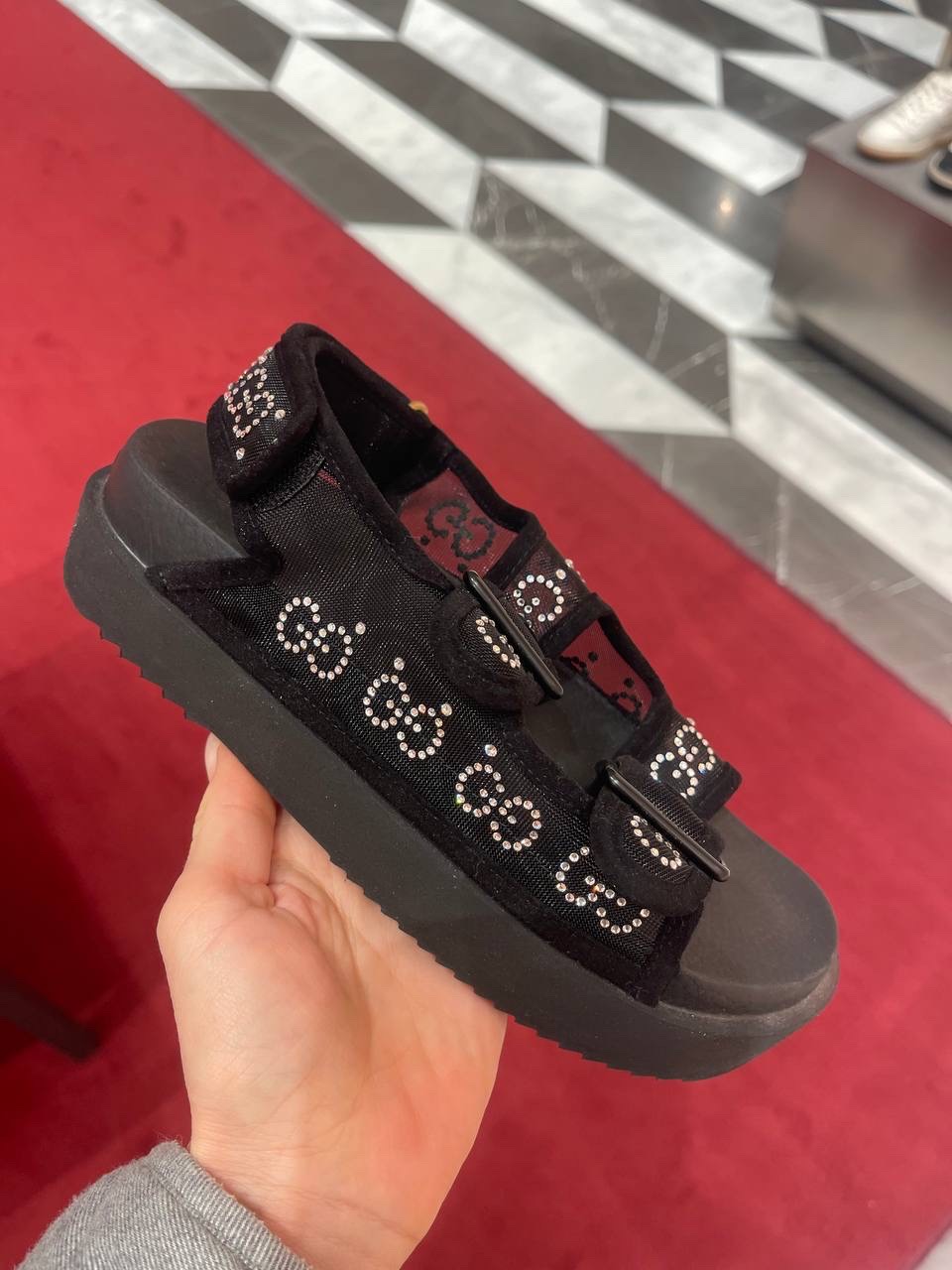 GUCCI Sandals front view - Women's luxury Shoes