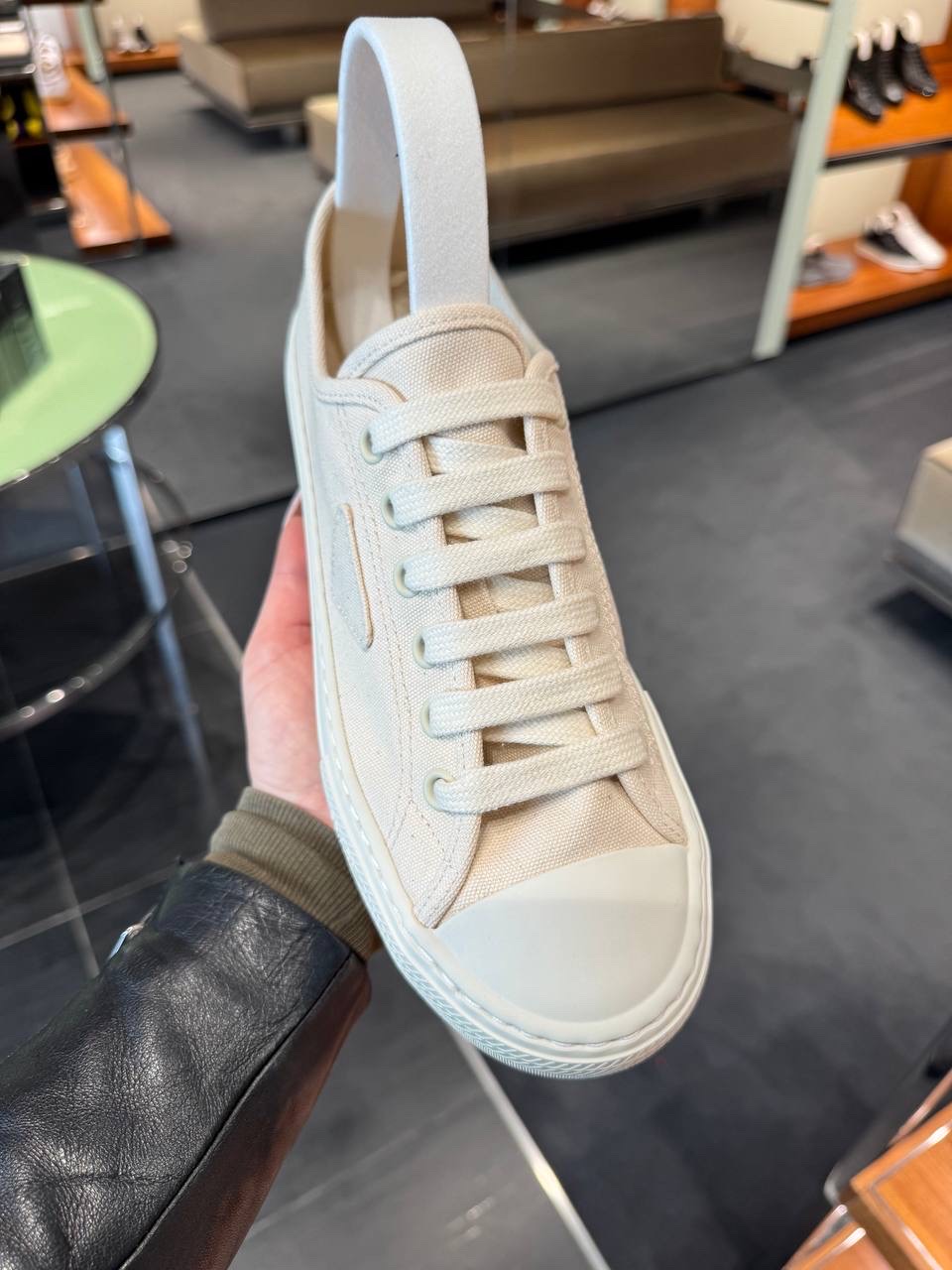 PRADA Sneakers side view - Men's luxury Shoes