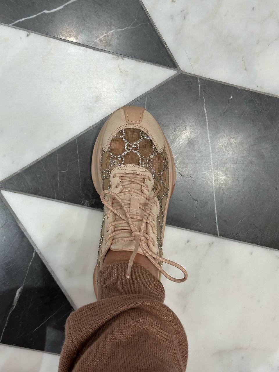 GUCCI Sneakers side view - Women's luxury Shoes