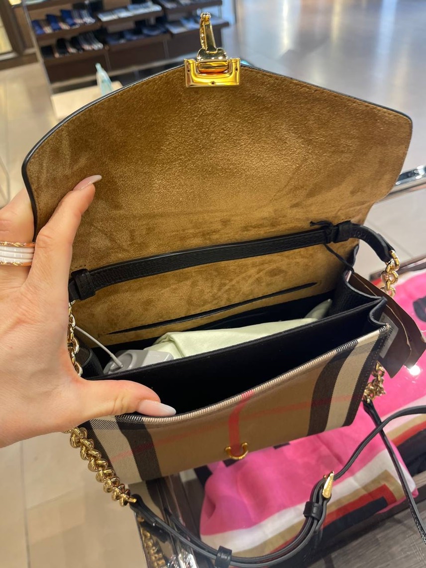 BURBERRY Crossbody bags side view - Women's luxury Bags