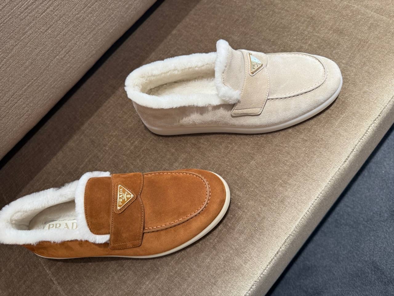 PRADA Moccasins side view - Men luxury Shoes