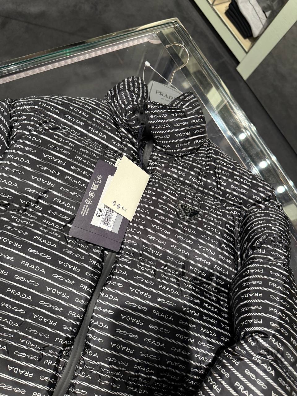 PRADA Down jacket side view - Women luxury Clothes