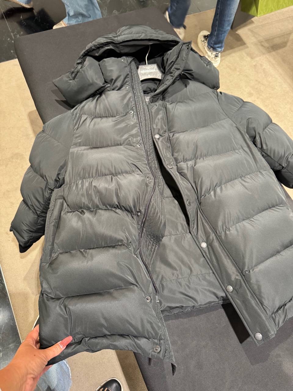 BALENCIAGA Down jacket side view - Women luxury Clothes