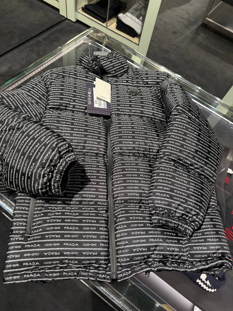 PRADA Down jacket front view - Women luxury Clothes