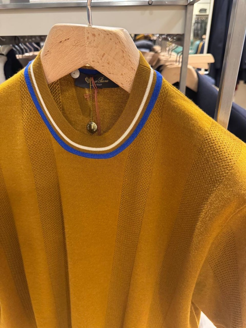 LORO PIANA T-shirt and Polo side view - Men's luxury Clothes