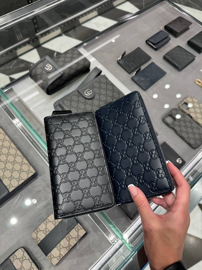 GUCCI Wallets and small leather goods side view - Men's luxury Accessories