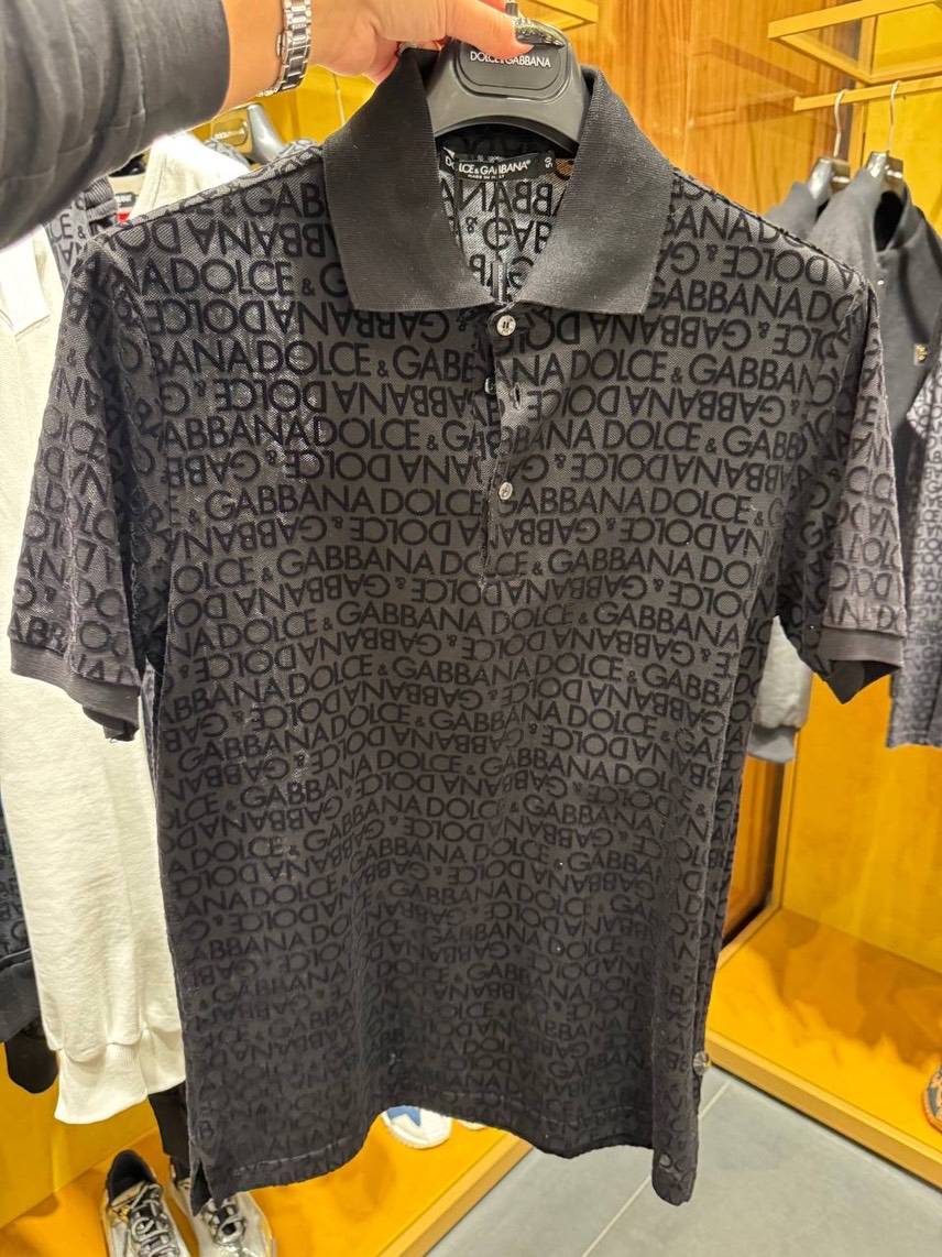 DOLCE & GABBANA T-shirt and Polo front view - Men's luxury Clothes