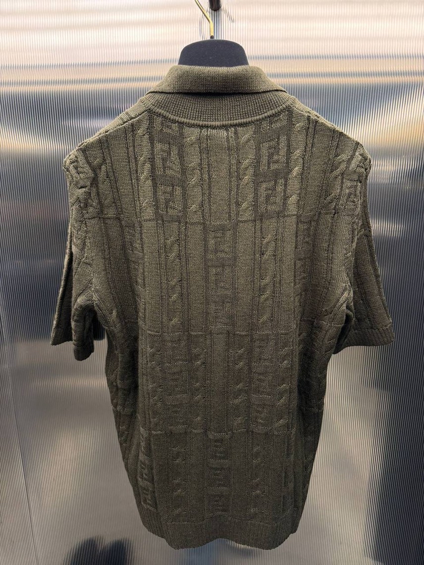 FENDI T-shirt and Polo side view - Men's luxury Clothes