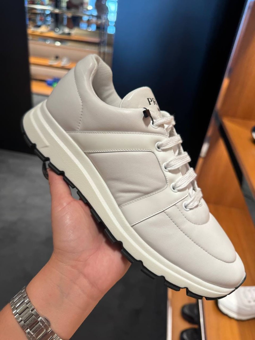 PRADA Sneakers front view - Men's luxury Shoes