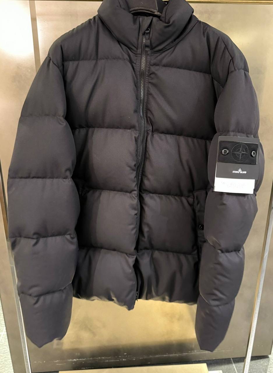 STONE ISLAND Down jacket front view - Men's luxury Clothes