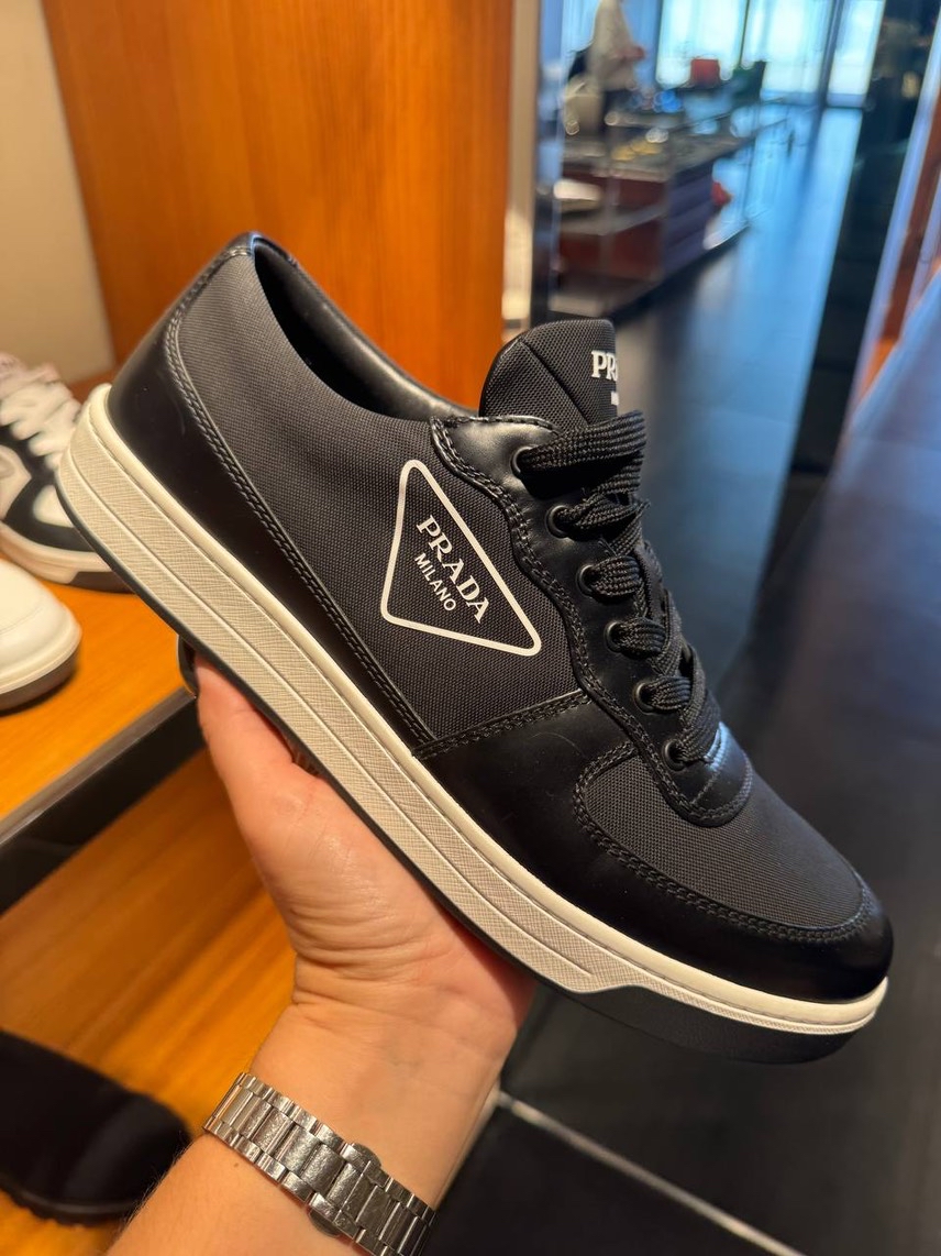 PRADA Sneakers front view - Men's luxury Shoes