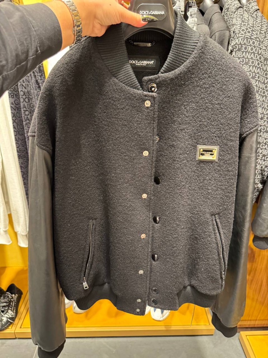 DOLCE & GABBANA Jackets front view - Men's luxury Clothes