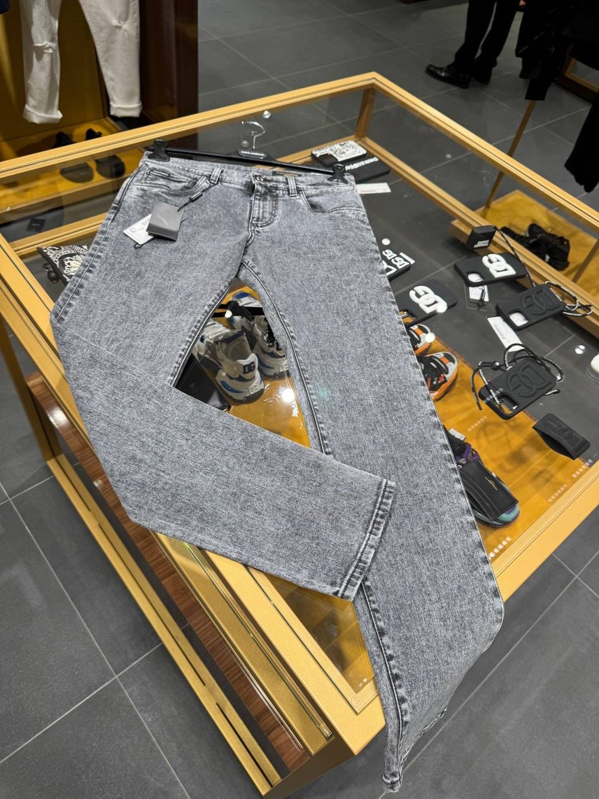DOLCE & GABBANA Denim front view - Men's luxury Clothes