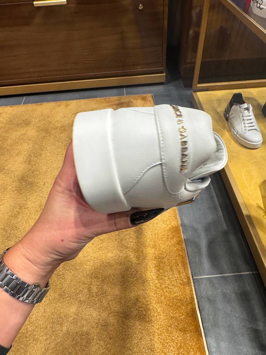 DOLCE & GABBANA Sneakers side view - Men's luxury Shoes