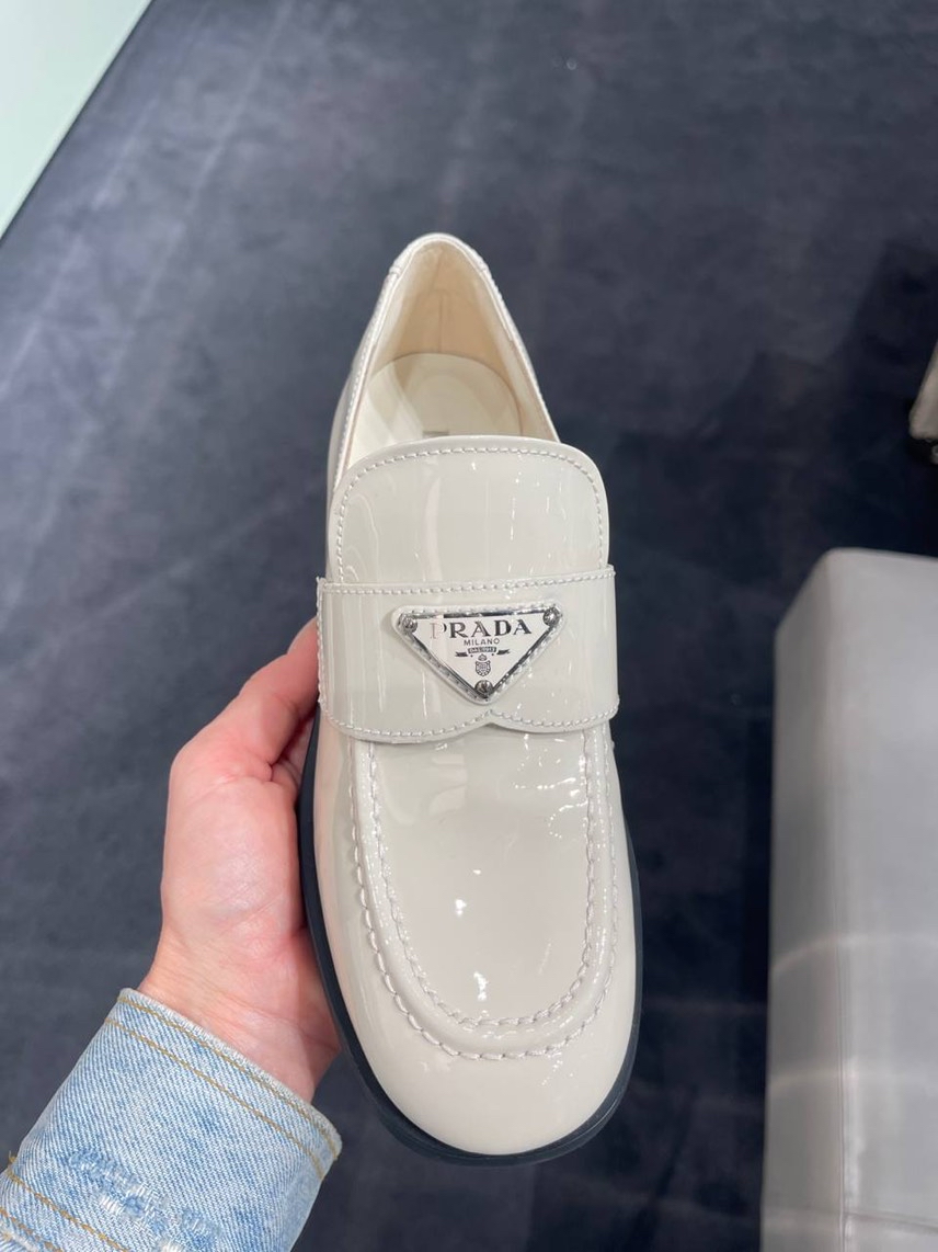 PRADA Loafers front view - Women's luxury Shoes