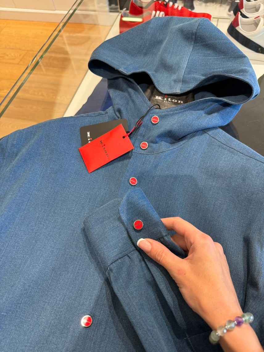 KITON Shirts side view - Men's luxury Clothes
