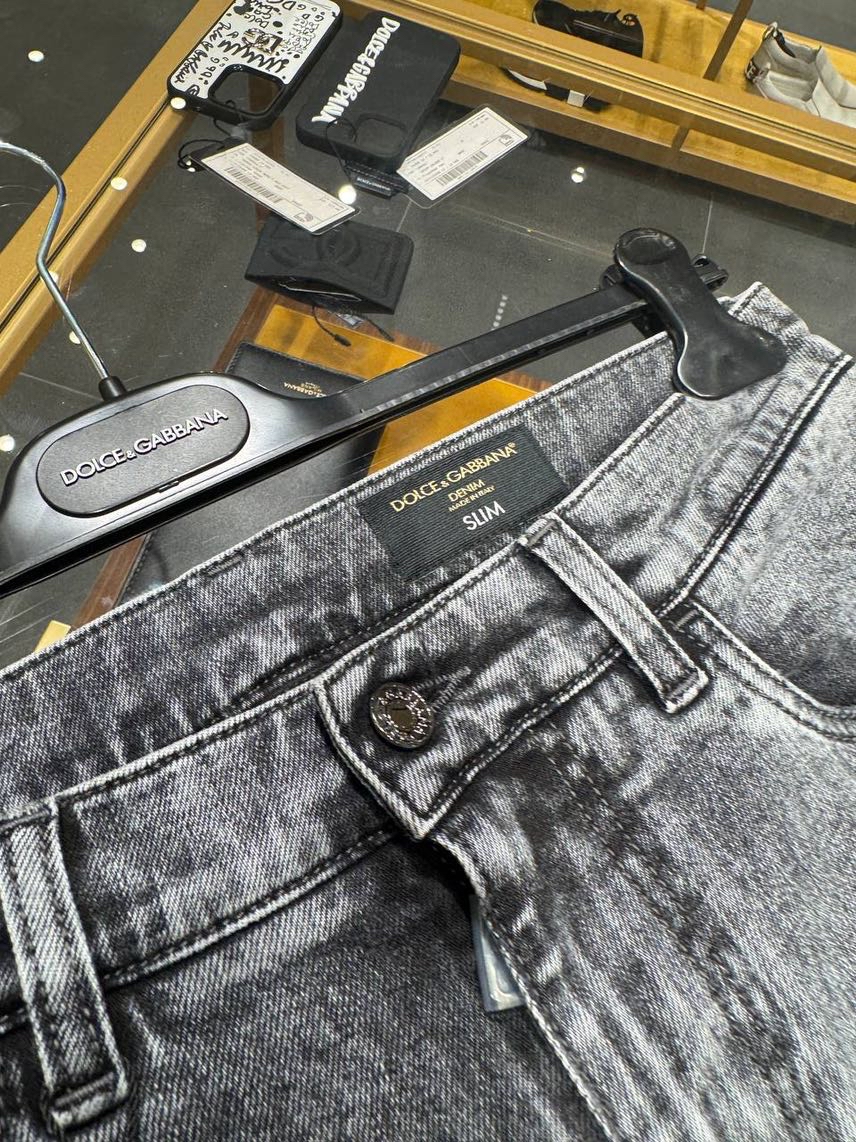 DOLCE & GABBANA Denim side view - Men's luxury Clothes
