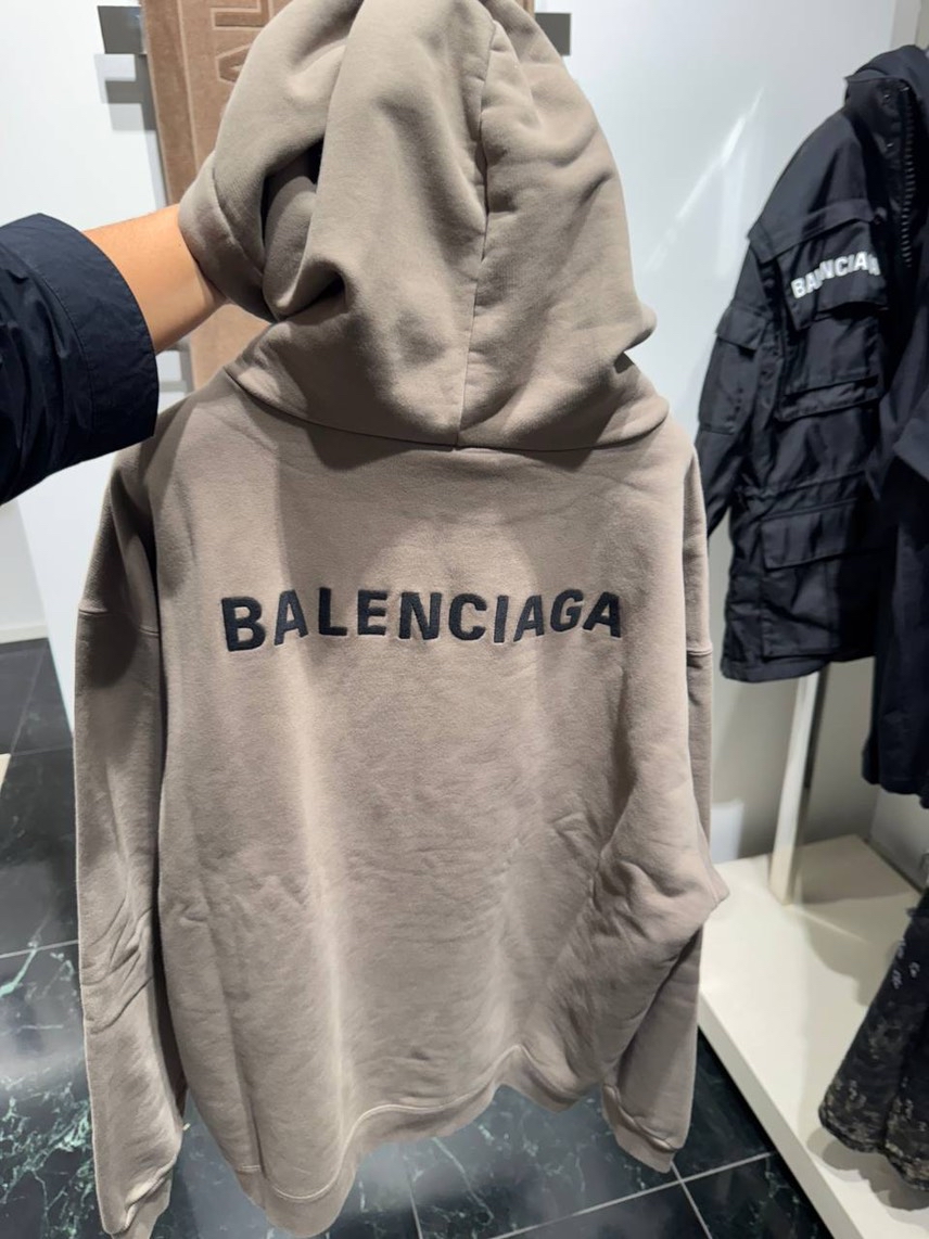 BALENCIAGA Hoodies side view - Men's luxury Clothes