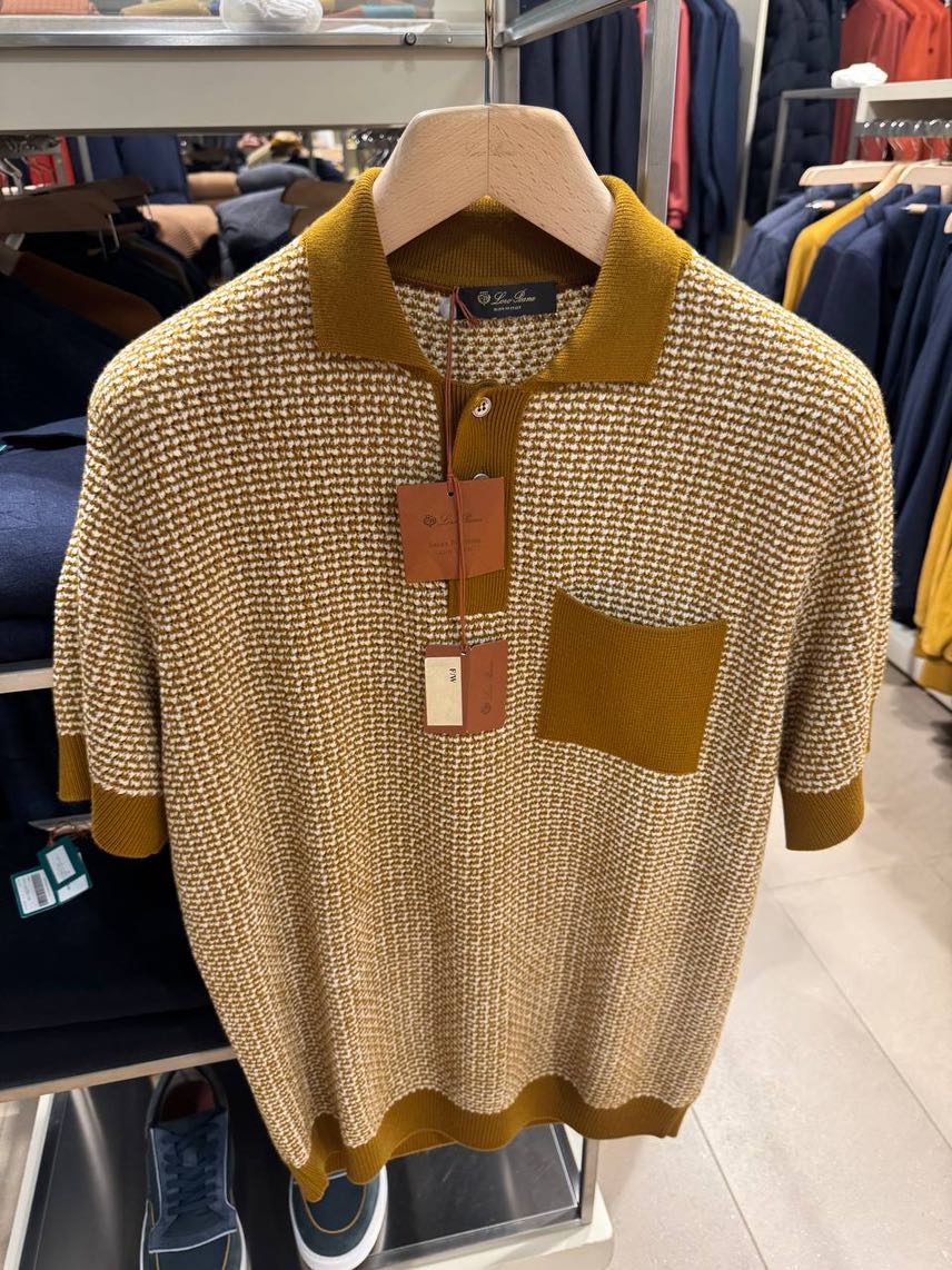 LORO PIANA T-shirt and Polo front view - Men's luxury Clothes